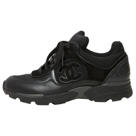 chanel trainers shop online|Chanel trainers women black.